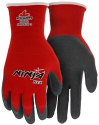 N9680 MCR NINJA FLEX GLOVE, LATEX COATING - XL, EXTRA LARGE